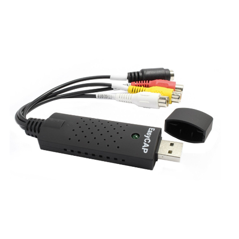 Capturadora de video y audio USB (sin software)-0