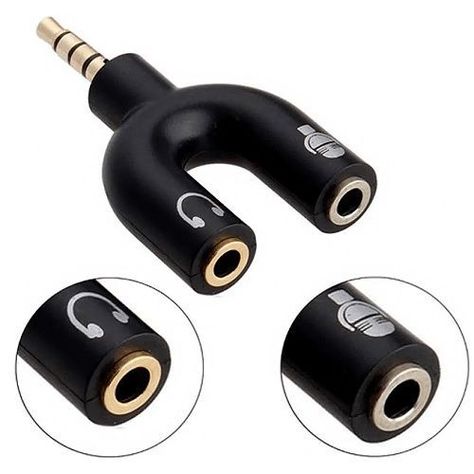 Adaptador de audio, conexión Jack de 3.5mm-1