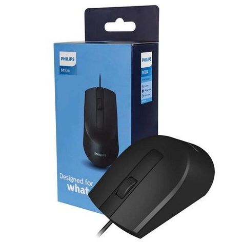 Mouse USB óptico marca Philips-1