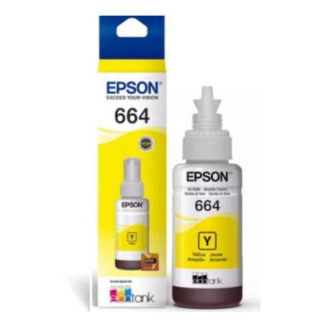 Botella Original Epson 664 / T664420 Yellow-0