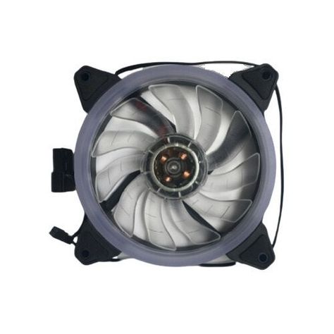Ventilador para gabinete de 12cm X 12cm con 12V 0.25 A y cambia color-0