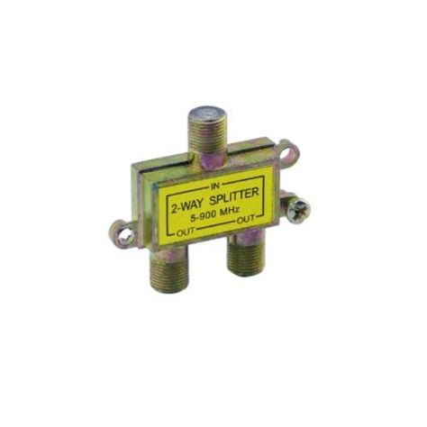 Splitter coaxial de 1 entrada a  2 salidas-0