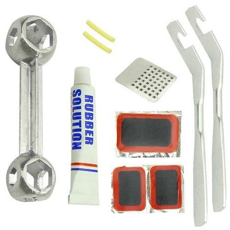 Kit  para reparación de bicicleta -1