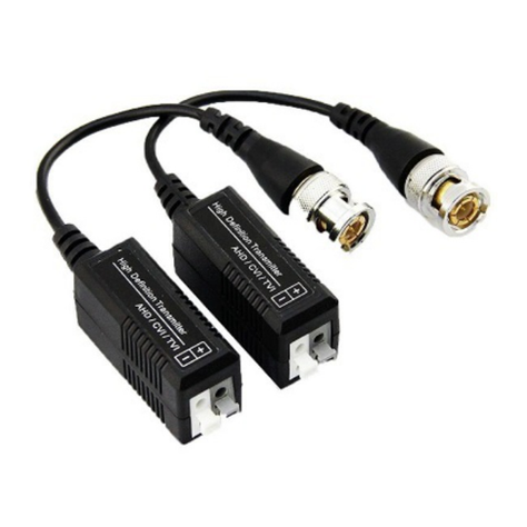 Video balun pasivo con cola PAR-0