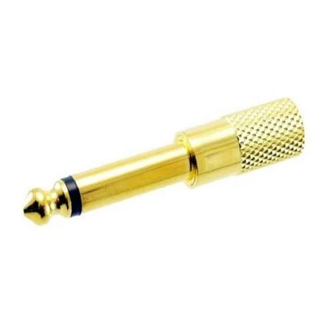 Adaptador audio jack de 6.5 mm a 3.5mm MONO-0