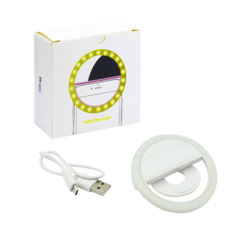 Anillo de luz LED tipo selfie para Celular-1