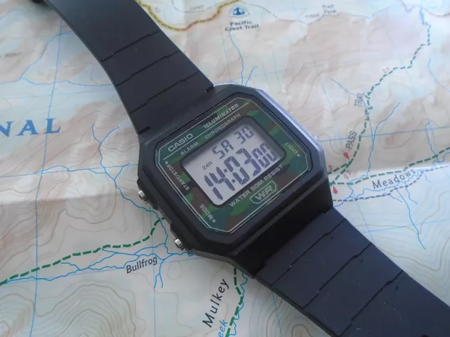 Reloj Casio Unisex W-217h-3b Exclusivo Camuflaje-1