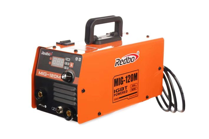 Soldadora Mig Sin Gas Flux 120amp Redbo Mig-120m Color Naranja Frecuencia 50 / 60hz-2