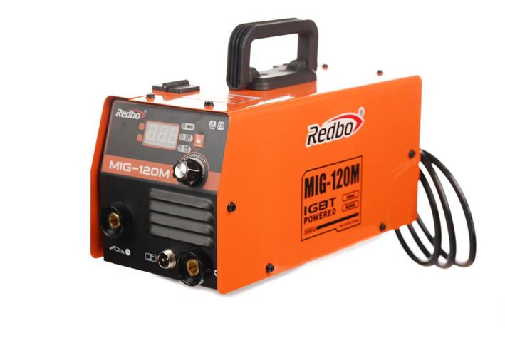Soldadora Mig Sin Gas Flux 120amp Redbo Mig-120m Color Naranja Frecuencia 50 / 60hz-3