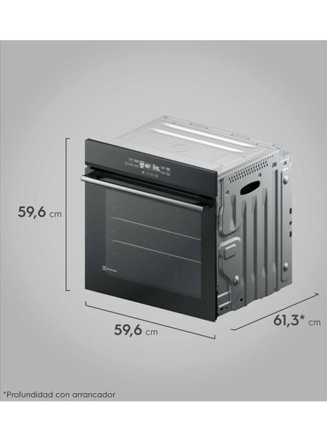 Horno Empotrable Eléctrico 80 Litros FoodSensor OE8EF-1