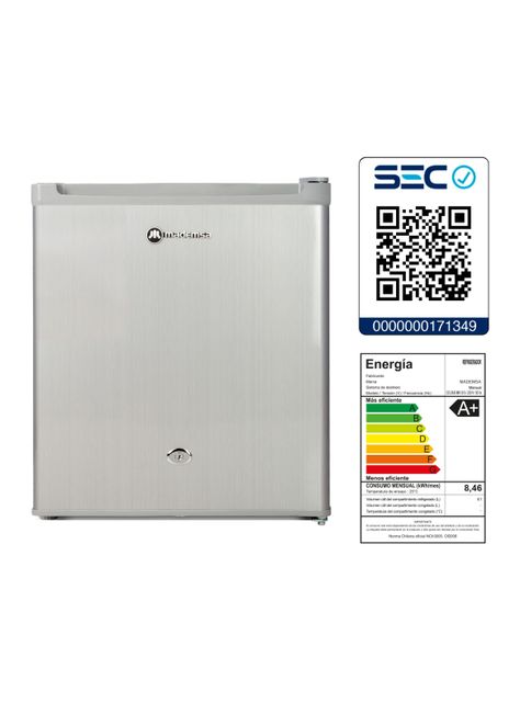 Frigobar 41L Frío Directo Llave y Control Temperatura MR50-3