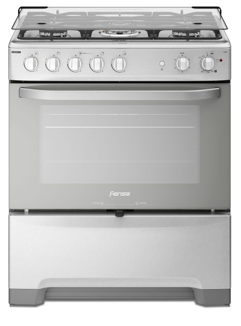Cocina a Gas 5 Platos Fensa VaporBake Triple Llama F 5500 T-0