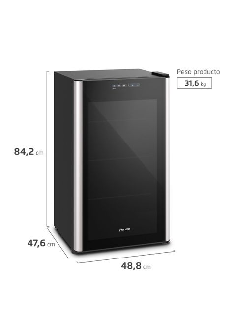 Beer Cooler Fensa 96L Multipropósito y Panel Digital BCG96-1
