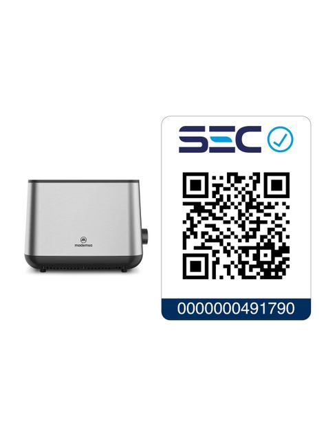 Tostador Mademsa con 7 Niveles de Tostado 800W MTS25-7