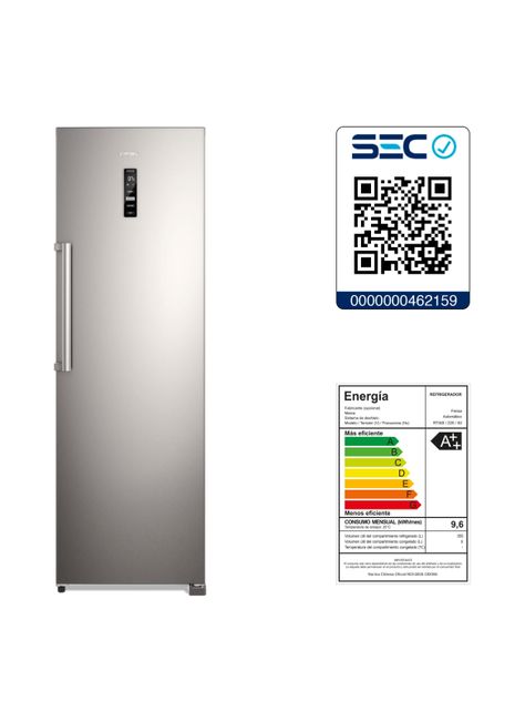 Congelador Freezer Fensa Vertical 262L No Frost FTI4S-7