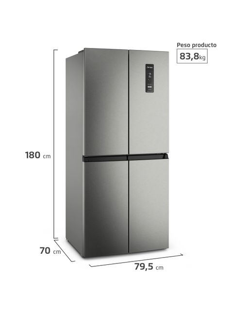 Refrigerador Fensa 401L No Frost 4 Puertas Inverter DQ79SU-1