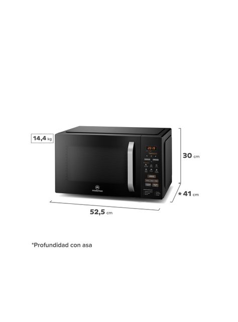 Microondas Mademsa 31 Litros Digital MM31FB Negro-1
