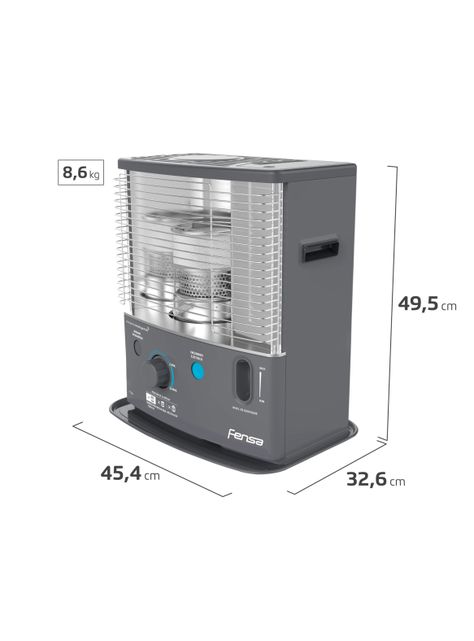 Estufa Parafina Mecha Fensa 4,2 Litros 2,7Kw F 720+-1