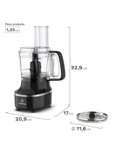 Procesador de Alimentos Multifuncional 3 en 1 300W MFP500-1