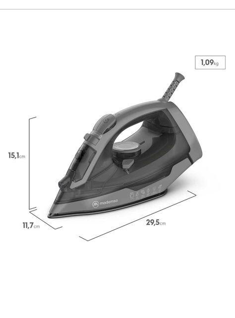 Plancha a Vapor Mademsa con Sistema Antisarro MIR30-1