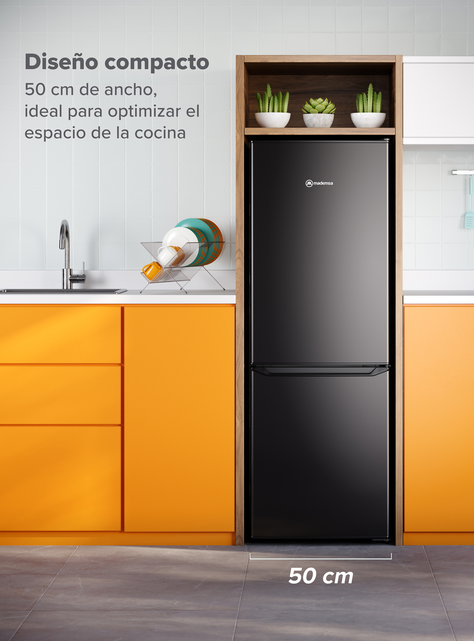 Refrigerador 166L Frío Directo Bottom Freezer MED165B-5