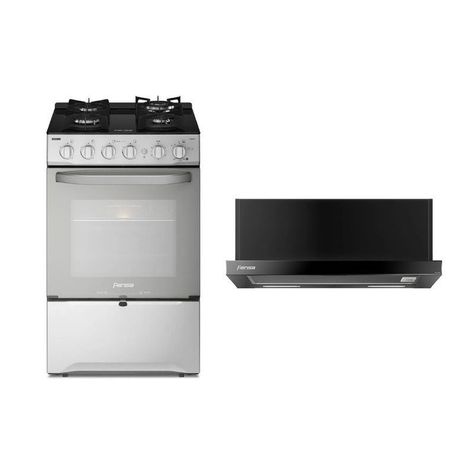Kit Cocina 4 Platos F 3000 RT + Campana Empotrada FG 7770-0