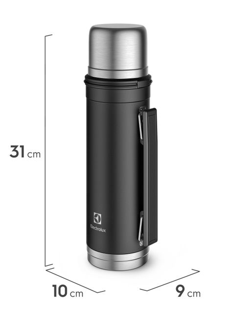 Termo Electrolux 1 Lt  Sense To Go Negro-1