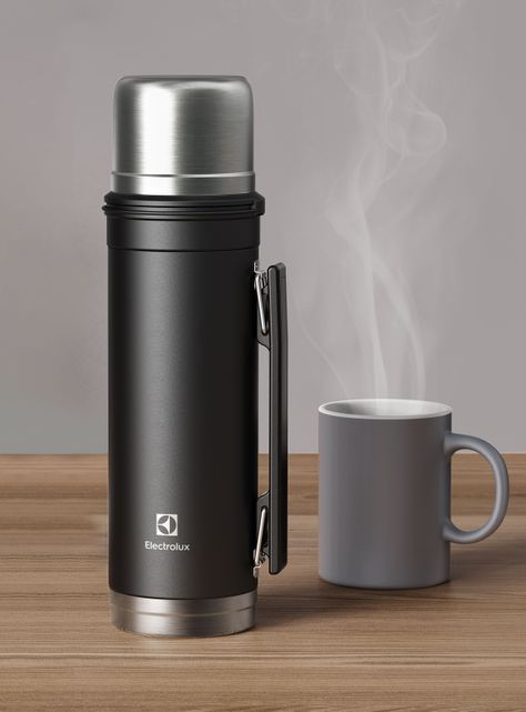 Termo Electrolux 1 Lt  Sense To Go Negro-4