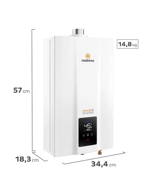 Calefont Gas Licuado 16 Litros Tiro Balanceado Balanced 16-1