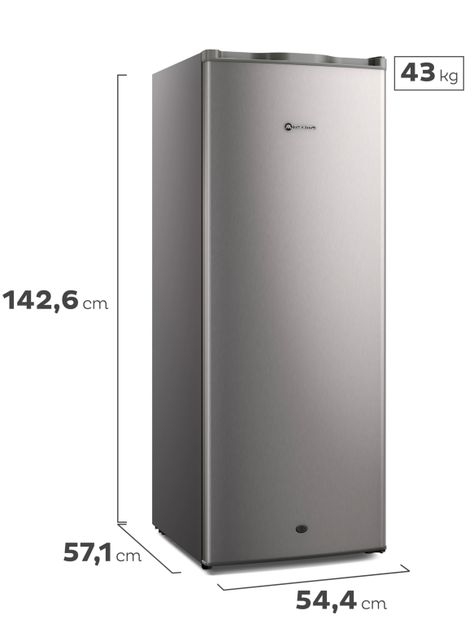 Congelador Freezer Mademsa Vertical 157L Frío Directo M265V-1