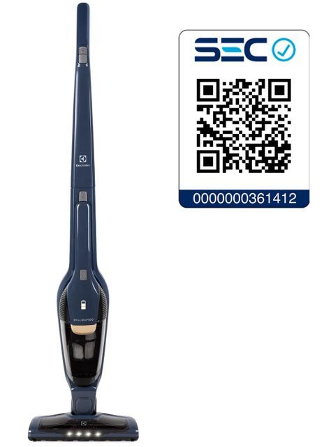 Aspiradora Vertical Inalámbrica Ergorapido 2 en 1 ERG25N-7