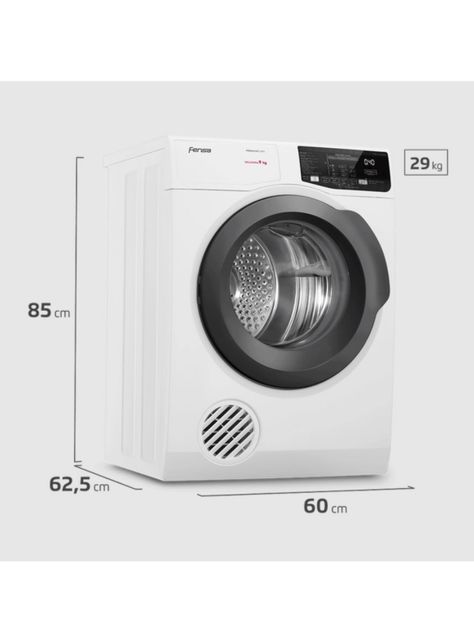 Secadora de Ropa Fensa 9Kg Frontal Premium Care 9D Blanca-1