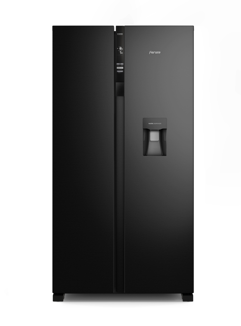 Refrigerador Fensa 436L No Frost Side By Side SFX440B Negro-0