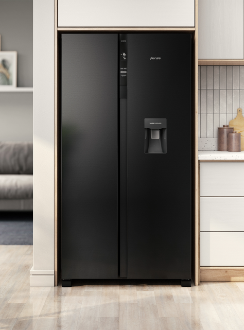 Refrigerador Fensa 436L No Frost Side By Side SFX440B Negro-2