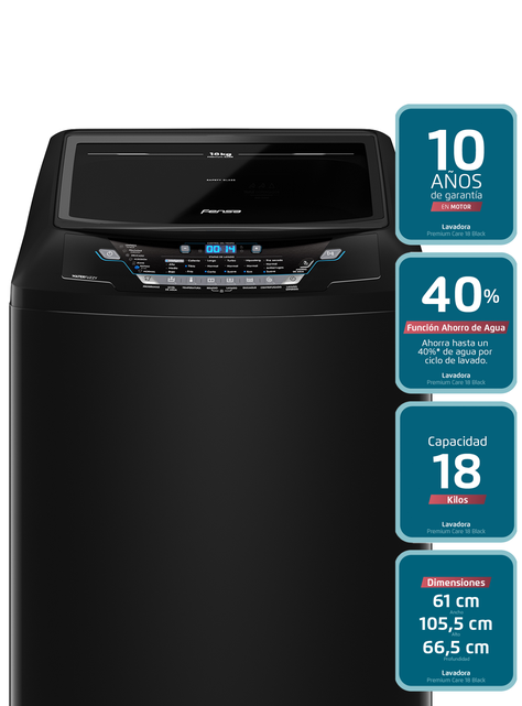 Lavadora Automática 18Kg Carga Superior Premium Care 18-2