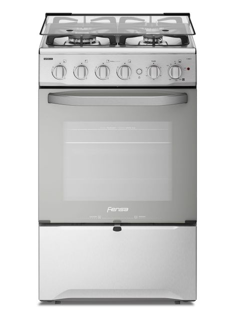 Cocina a Gas 4 Platos Fensa VaporBake Triple Llama F 2808 T-0