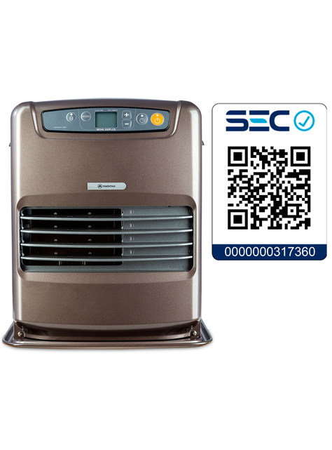 Estufa Parafina Láser Mademsa 5 Litros 3,1Kw MFHK 540 Plus-6