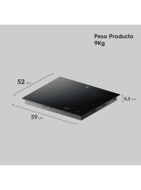 Encimera de Inducción - 4 Quemadores IE6LP - Fensa-1