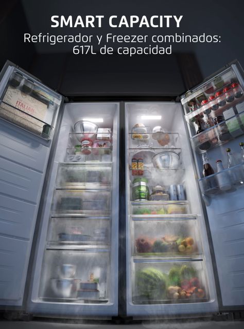 Kit Refrigerador RTI4S + Freezer FTI4S NoFrost Inverter 617L-3