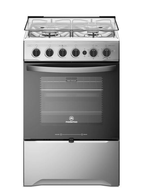 Cocina a Gas 4 Platos Mademsa Triple Llama y Grill M 795 T-0