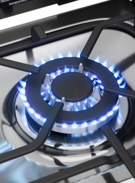 Cocina a Gas 4 Platos Mademsa Triple Llama y Grill M 795 T-5