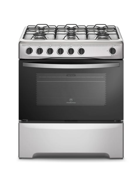 Cocina a Gas 6 Platos Mademsa Parrillas de Alambrón M 810 T-0