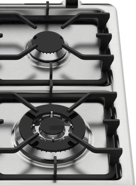 Cocina a Gas 4 Platos Fensa Doble Horno Timer Digital 56 DXT-4
