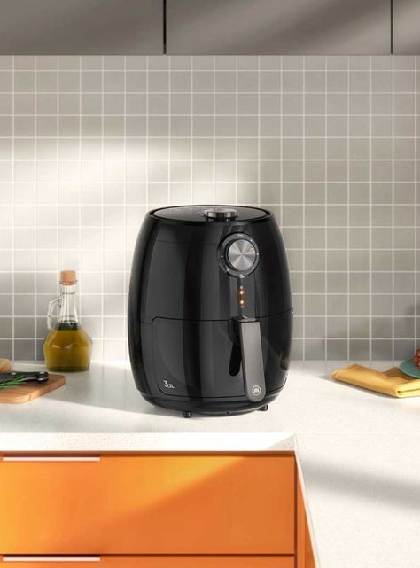 Freidora de Aire Mademsa 3,2L con Temporizador 1400W MAF15-3