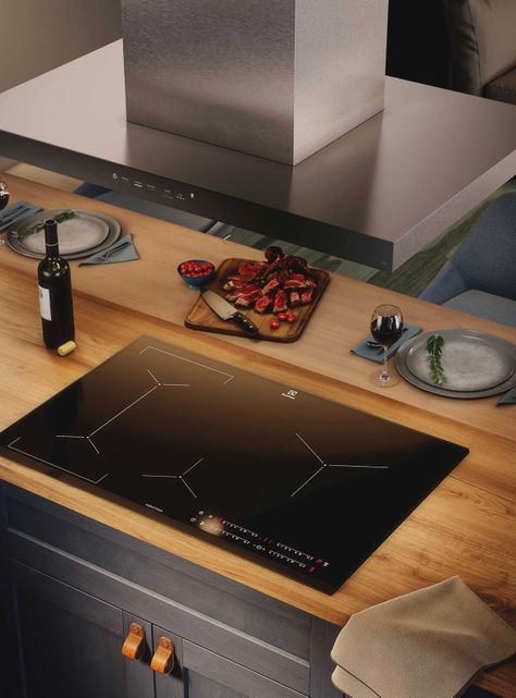 Campana Cocina Decorativa Electrolux Isla 90cm Timer CE9IF-5