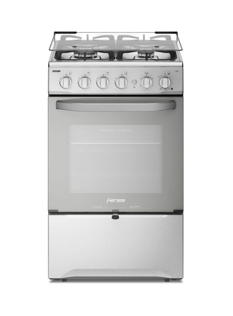 Cocina a Gas 4 Platos Fensa Quemadores Laterales F 2608 T-0
