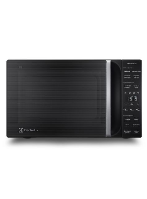 Microondas Electrolux 25 Litros Digital Descongelamiento Asistido ME25N Negro-0