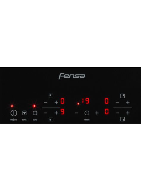 Encimera Eléctrica 4  Platos Fensa Vitrocerámica FEV 4T-3