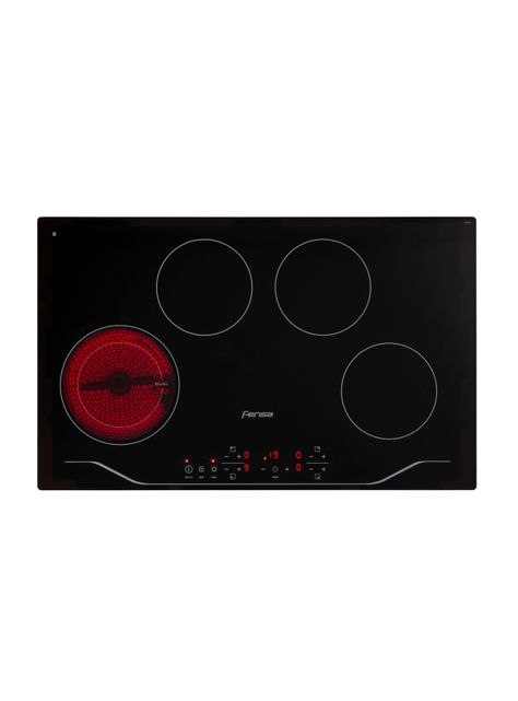 Encimera Eléctrica 4  Platos Fensa Vitrocerámica FEV 4T-5
