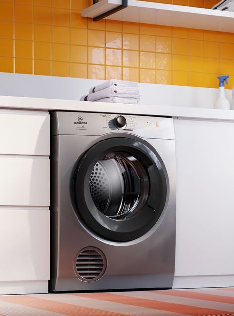 Secadora de Ropa Mademsa 9Kg Secado Automático 9D SZG Gris-3